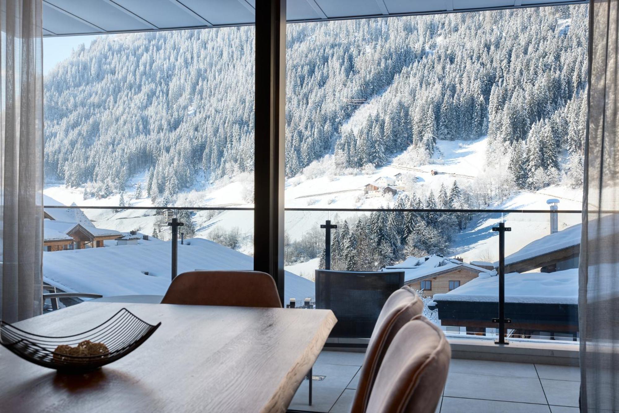 Das Luxurioese Chalet-Apartment In Der Residenz Silvretta - Inklusive Silvretta Card Premium See Eksteriør billede